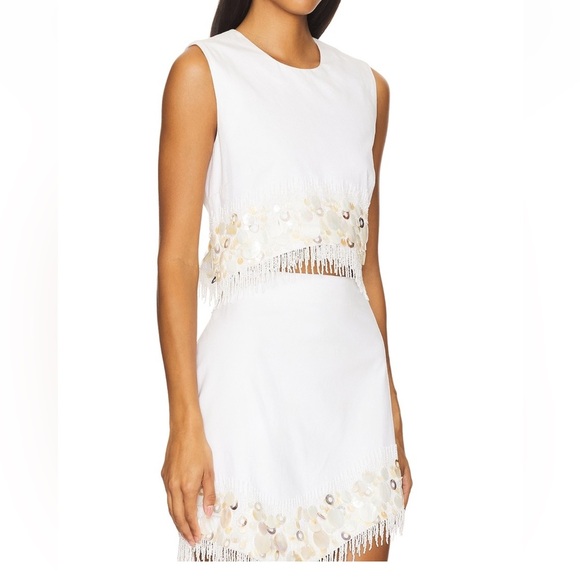 NWT AMUR set - Antonella Shell Beaded Top & Nell’s skirt - size 6 - MSRP $556 - Picture 1 of 13
